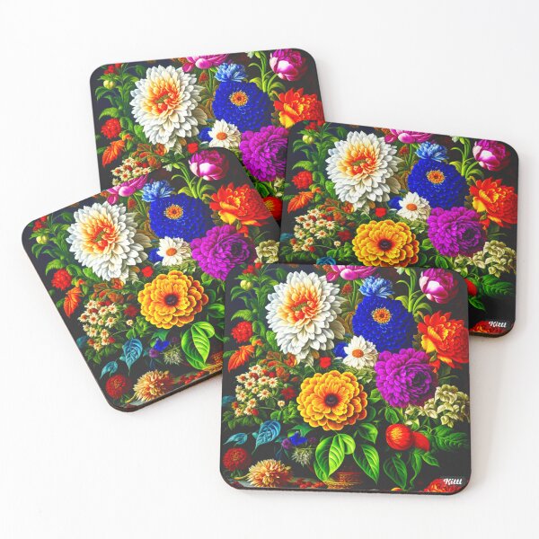 Item preview, bucket of flowers designed and sold by mikasaprada.