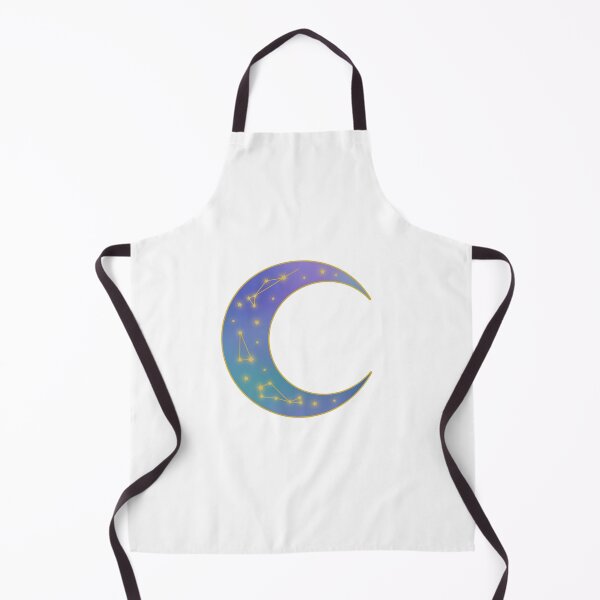 Item preview, Moon Star Constellation Watercolor designed and sold by Saltycurrent1.