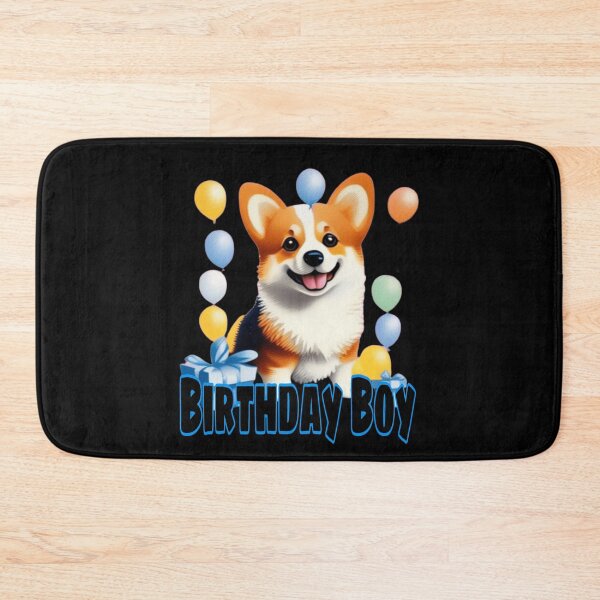 Item preview, Birthday boy corgi  designed and sold by Roxburylane.