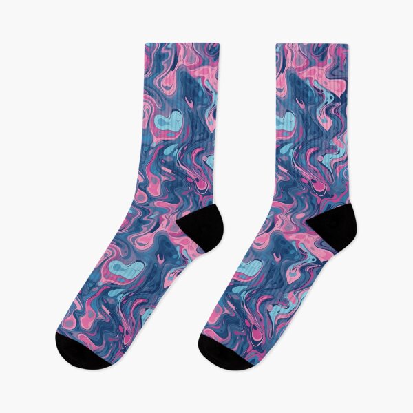 Item preview, Cool Blue and Pink Trippy Haze designed and sold by MuseMavenDesign.