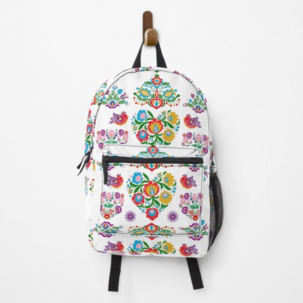 Item preview, Kalocsai folk art colorful flowers and birds designed and sold by Kormix.