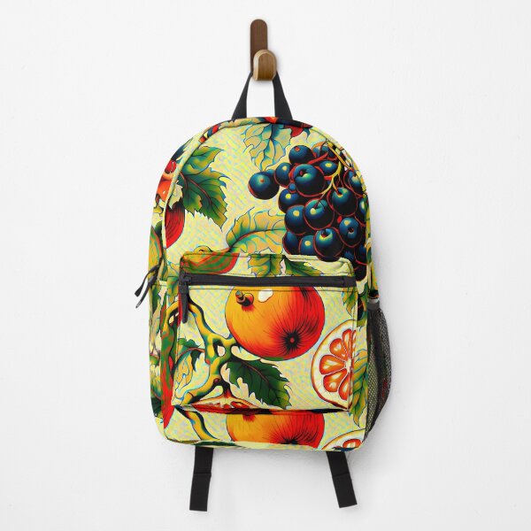 Item preview, Vintage fruit wallpaper designed and sold by MoonsideGallery.