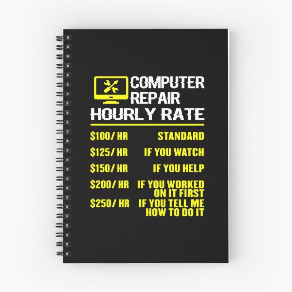 Item preview, Computer Repair Hourly Rate Computer Repair Geek Garment designed and sold by jingdomdesgine.