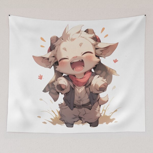 Item preview, Joyful Jumper: The Gleeful Goat designed and sold by KaleidoKiosk.