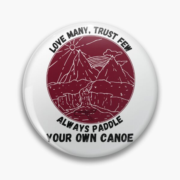 Item preview, Paddle Your Own Canoe (Burgundy) designed and sold by NeuYouBoutique.