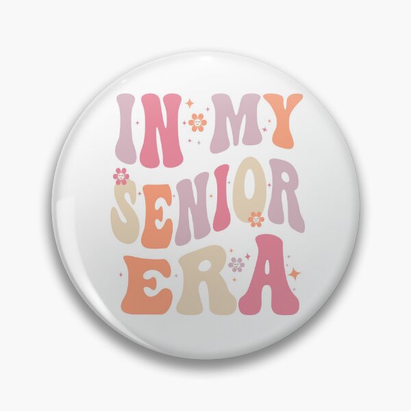 Item preview, Groovy In My Senior Era Pastel Floral Design for Women designed and sold by CoolCreative.