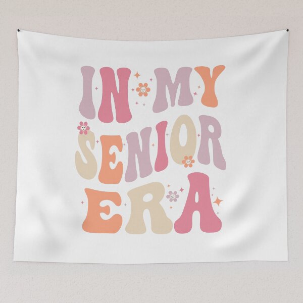 Item preview, Groovy In My Senior Era Pastel Floral Design for Women designed and sold by CoolCreative.