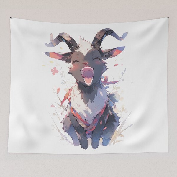 Item preview, Joyful Jumper: The Gleeful Goat designed and sold by KaleidoKiosk.