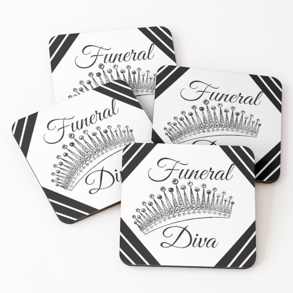 Item preview, Funeral Diva Black designed and sold by MissLadyGraves.