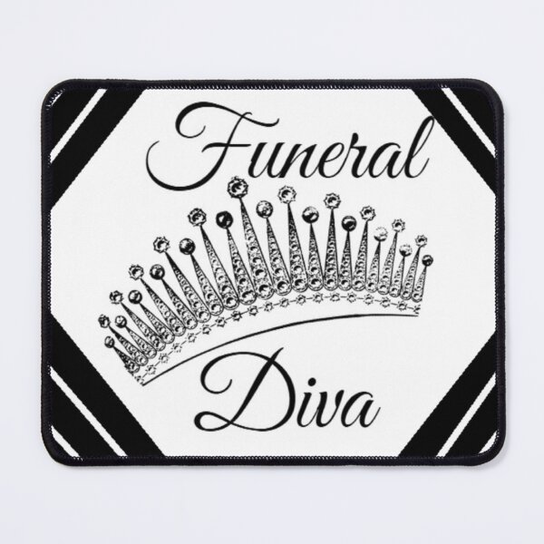 Item preview, Funeral Diva Black designed and sold by MissLadyGraves.