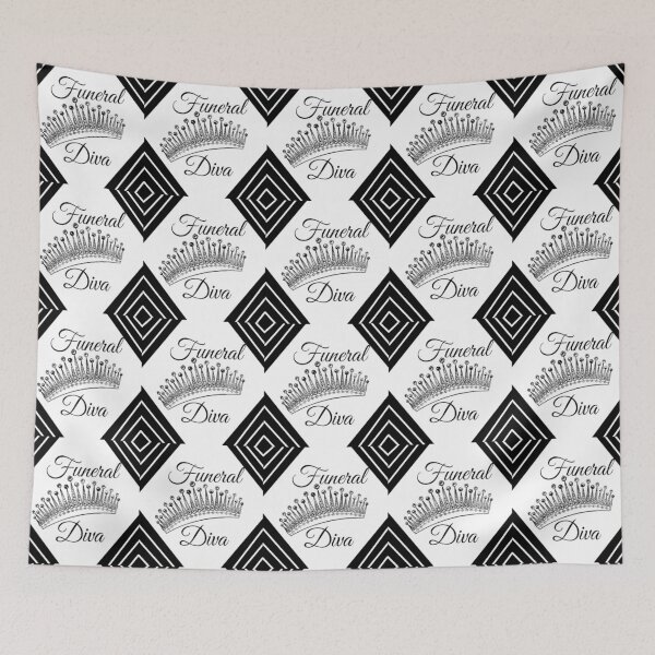 Item preview, Funeral Diva Black designed and sold by MissLadyGraves.