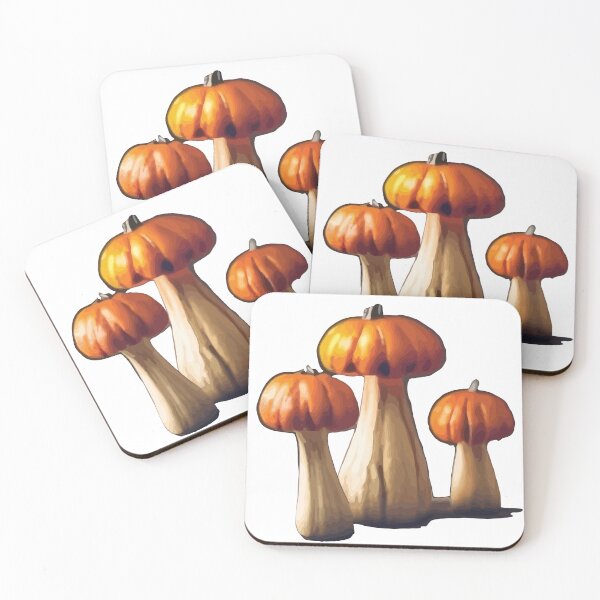 Item preview, Portrait of three mushrooms designed and sold by CrazySweets.