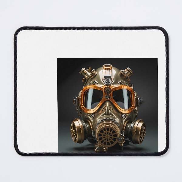 Item preview, a gas mask with goggles on top of it designed and sold by Dark Fantasy Store.