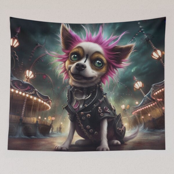 Item preview, "Dog in the Circus World" designed and sold by Songedete.