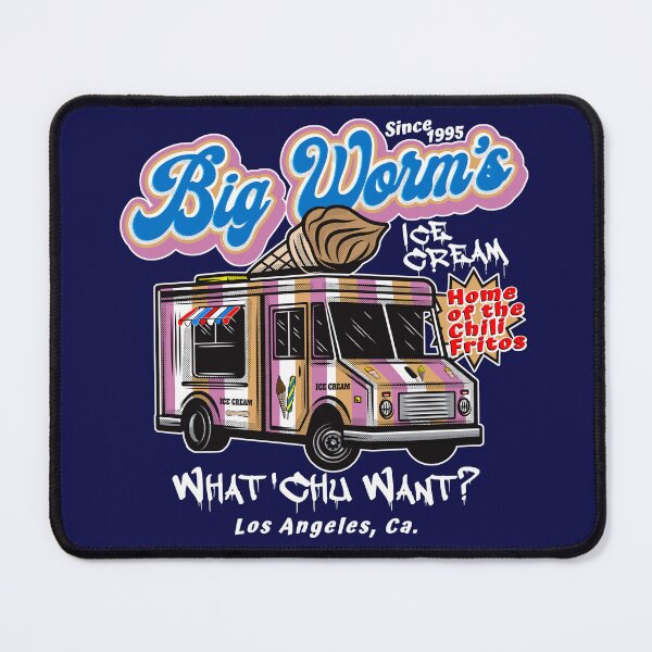 Item preview, Big Worm's Ice Cream Friday Movie Dks designed and sold by Alema Art.
