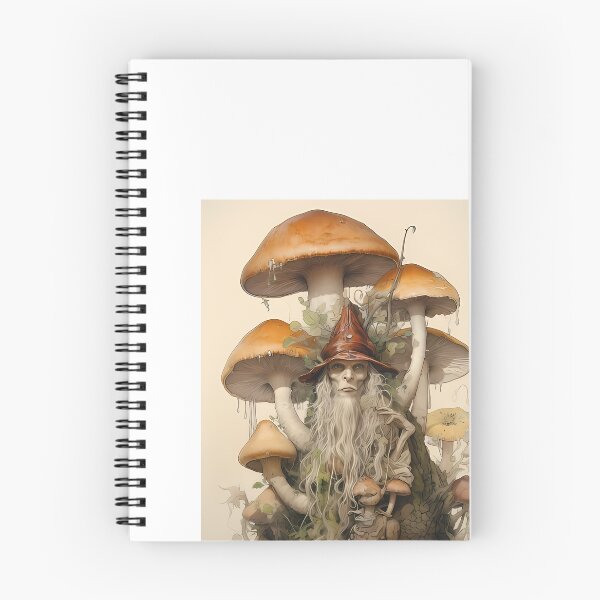 Item preview, a group of mushrooms sitting on top of a tree stump designed and sold by Dark Fantasy Store.