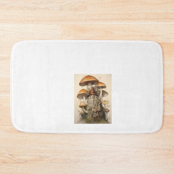 Item preview, a group of mushrooms sitting on top of a tree stump designed and sold by Dark Fantasy Store.