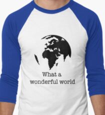 earth Men's Baseball ¾ T-Shirt