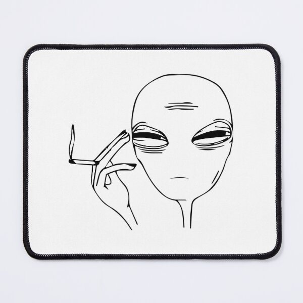 Item preview, Smoking Alien designed and sold by ylodecdtv11.