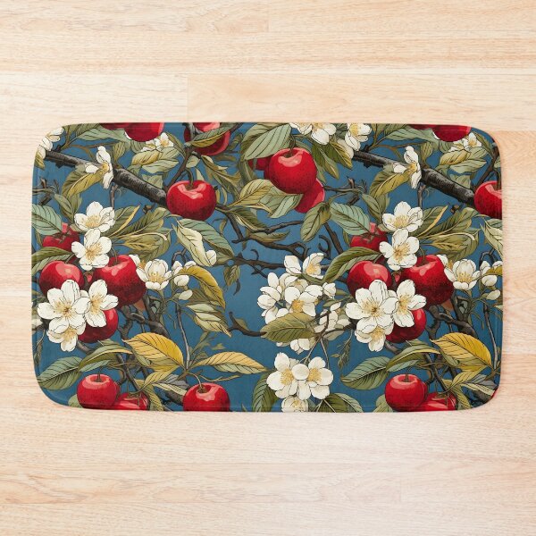 Item preview, Apple Autumn Glory—"Harvest Serenade: A Bountiful Ode to Autumn's Apple Tree Splendor " — Fall Pattern, Repetition, Tile Design, Trendy Pattern in a peaceful autumn day designed and sold by ignasirus.