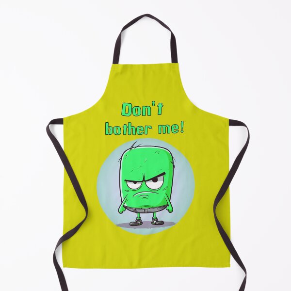 Item preview, Don't bother me yellow background designed and sold by Crazy4Graphics.