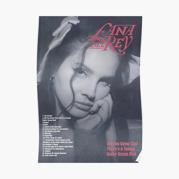The ultraviolence song Lana Del Ray Poster