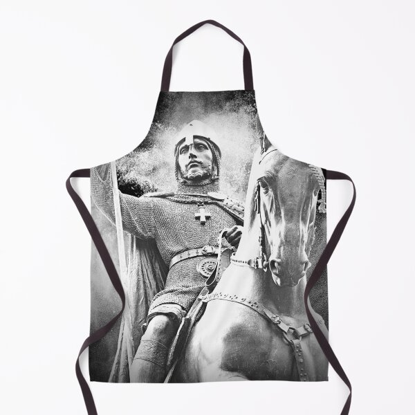 Item preview, Medieval Knight on horseback - White/premium background designed and sold by WartimeTShirts.