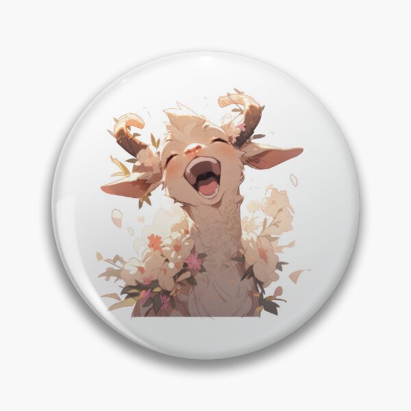 Item preview, Joyful Jumper: The Gleeful Goat designed and sold by KaleidoKiosk.