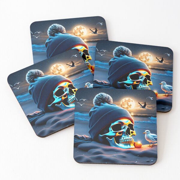 Item preview, Beach Skull  designed and sold by Everythingstakn.