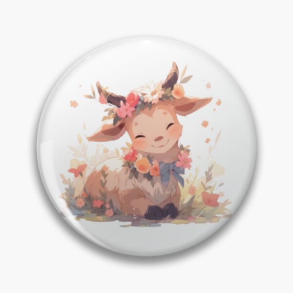 Item preview, Joyful Jumper: The Gleeful Goat designed and sold by KaleidoKiosk.