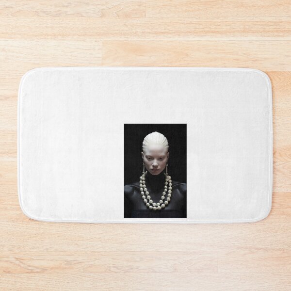 Item preview, a mannequin with white hair and pearls designed and sold by Dark Fantasy Store.