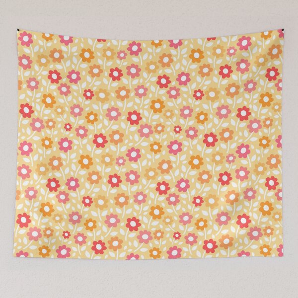 Item preview, Daisy Florals Flower pattern designed and sold by Nicola-Rowe.