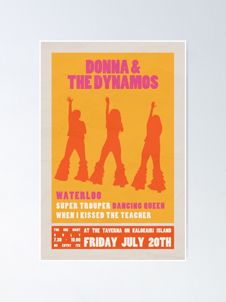 Vintage Donna & the Dynamos Poster | Poster