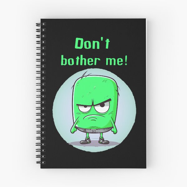 Item preview, Don't bother me black background designed and sold by Crazy4Graphics.