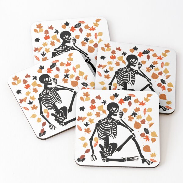 Item preview, Skeleton and Autumn Leaves designed and sold by Creation Station Boutique USA.