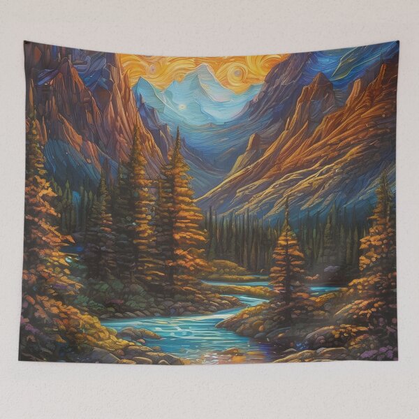 Item preview, Gorgeous landspace unique art by CeyhunS designed and sold by CeyhunS.