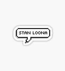 Pegatina stan loona pixel bubble sticker