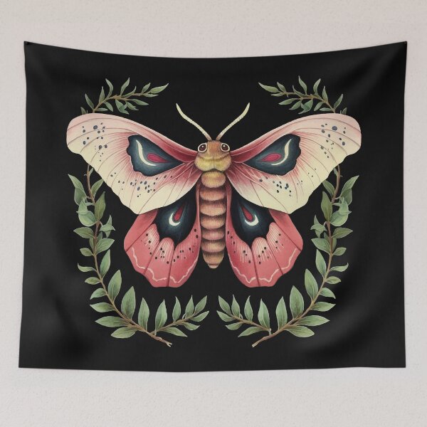 Item preview, Botanical Moth designed and sold by Enyr.
