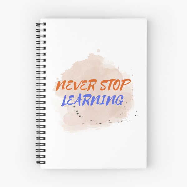 Item preview, Never stop learning designed and sold by VividGraffiti.