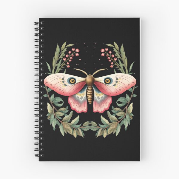 Item preview, Pink Botanical Moth designed and sold by Enyr.