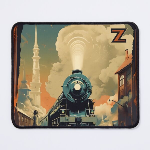 Item preview, Vintage Poster Woman Waiting for a Train designed and sold by dcrc.
