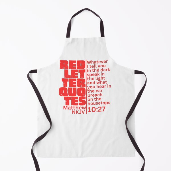 Item preview, RED LETTER QUOTES MATTHEW 10:27 designed and sold by jutaylor.
