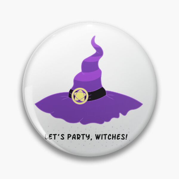 Item preview, Halloween hat let´s party witches designed and sold by lucisnerosart.