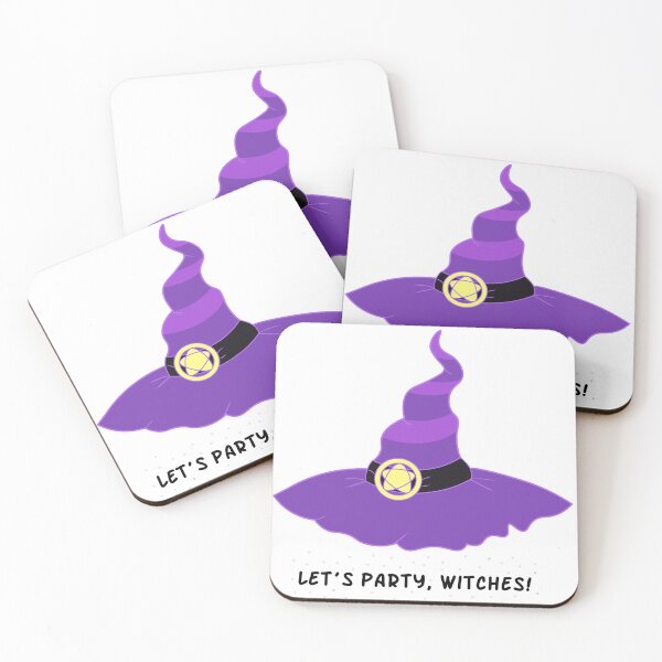 Item preview, Halloween hat let´s party witches designed and sold by lucisnerosart.