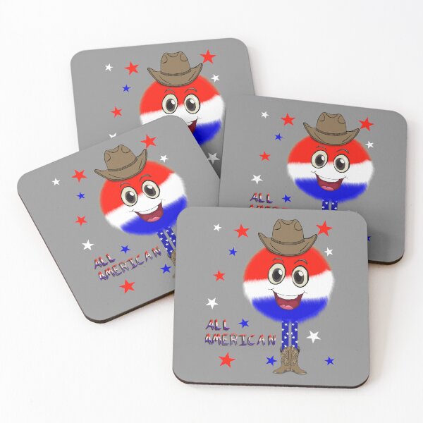 Item preview, All American fuzzy character designed and sold by allaso-gan.