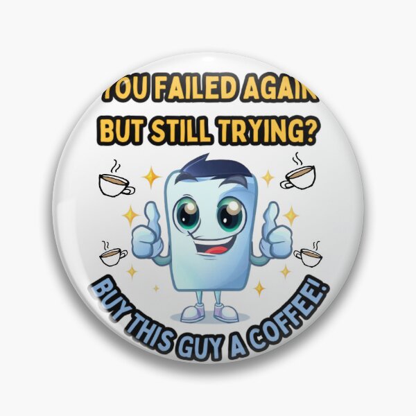 Item preview, Keep trying when you fail designed and sold by Growthmind7.
