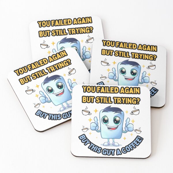 Item preview, Keep trying when you fail designed and sold by Growthmind7.