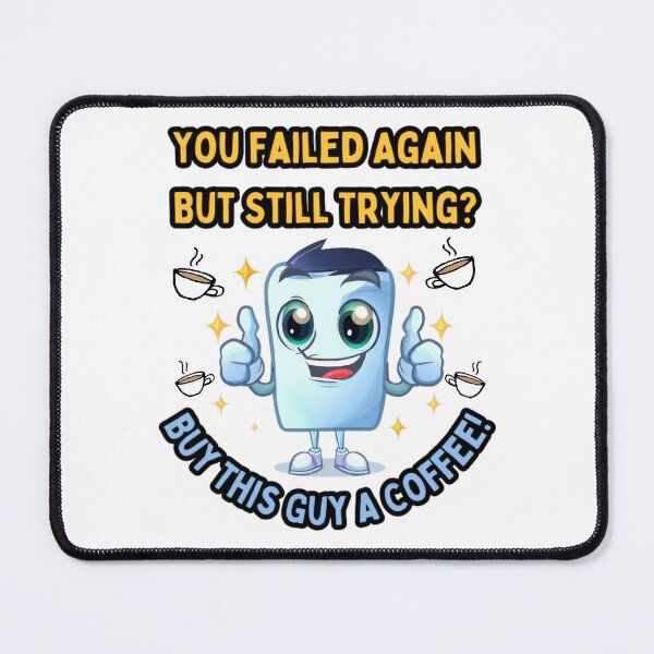 Item preview, Keep trying when you fail designed and sold by Growthmind7.