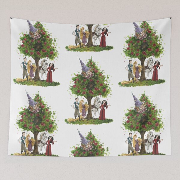 Item preview, Tangled Tree Watercolour Design designed and sold by carlottamascolo.