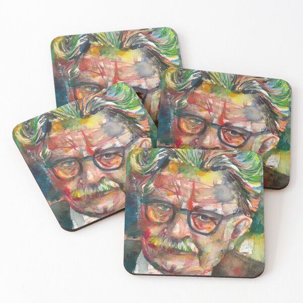 Item preview, ELIAS CANETTI watercolor portrait designed and sold by lautir.